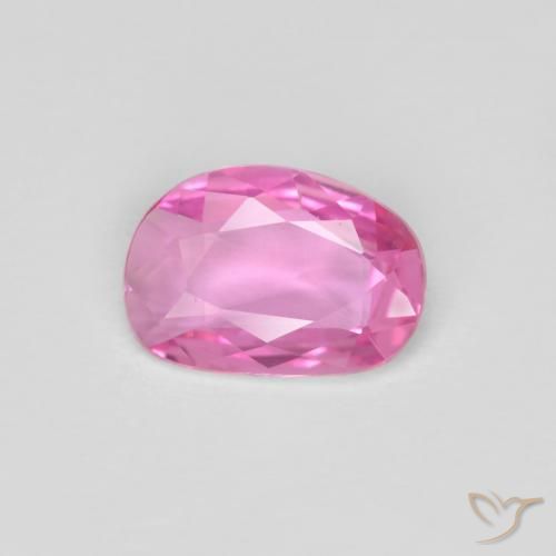 0.60ct Naturale Rosa porpora reale Zaffiro, Taglio a fantasia, VVS