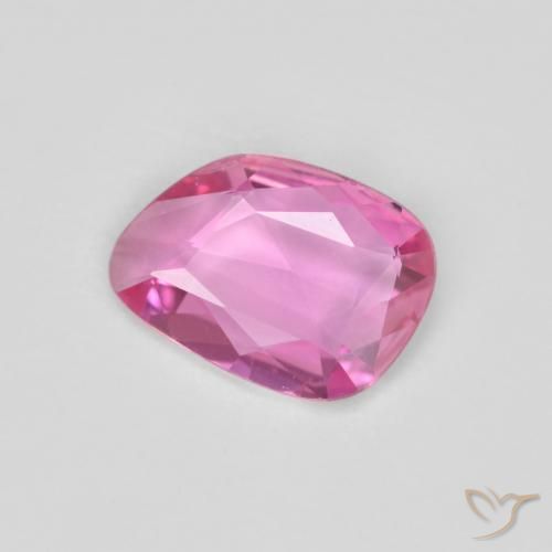 Zaffiro Rosa porpora reale naturale da 0.77 ct, Forma fantasia, VVS