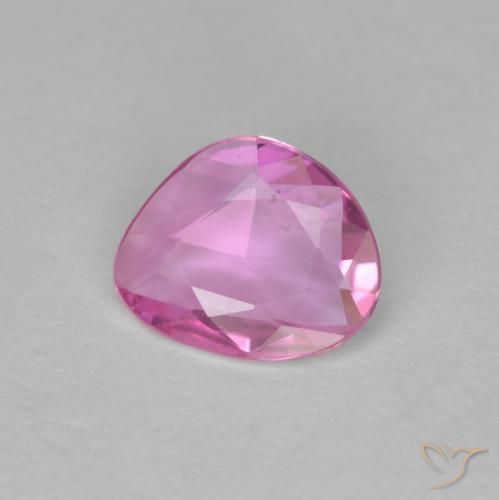Zaffiro Rosa medio naturale da 0.65 ct, Taglio a fantasia, VVS