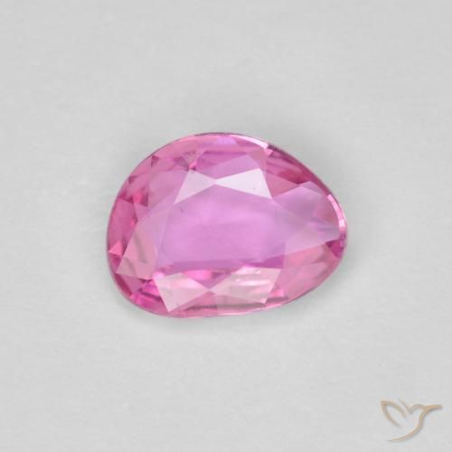0.61ct Naturale Rosa intenso Zaffiro, Taglio a fantasia, VVS