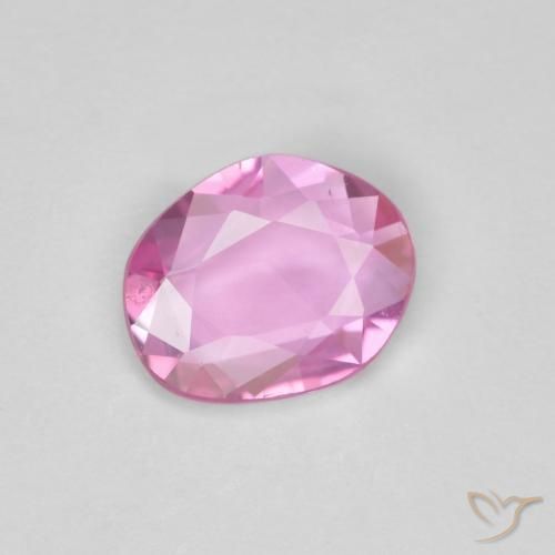 Zaffiro Rosa medio naturale da 0.95 ct, Taglio a fantasia, VVS