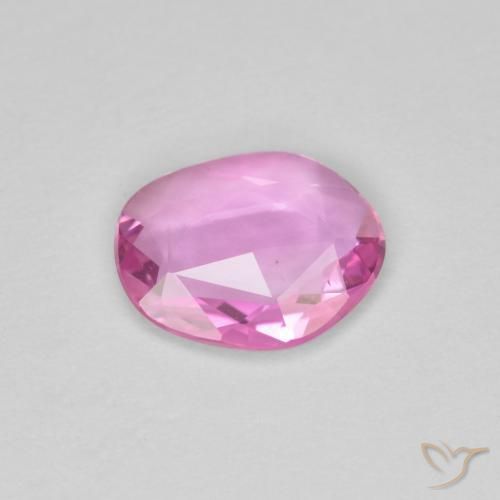 Zaffiro Rosa medio naturale da 0.95 ct, Taglio a fantasia, VVS