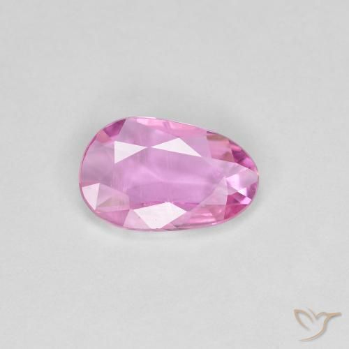 0.75ct Naturale Rosa medio Zaffiro, Taglio a fantasia, VS