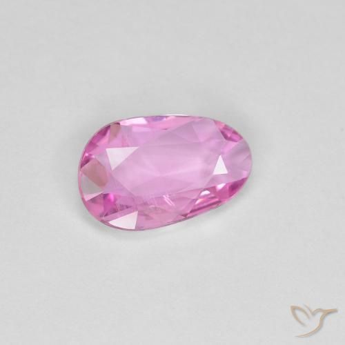 Zaffiro Rosa medio naturale da 0.75 ct, Taglio a fantasia, VS