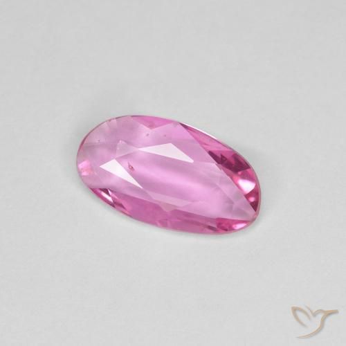 Zaffiro Viola rosato brillante naturale da 0.72 ct, Taglio a fantasia, VVS-VS
