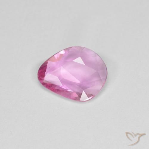 Zaffiro Rosa medio naturale da 0.62 ct, Taglio a fantasia, VS