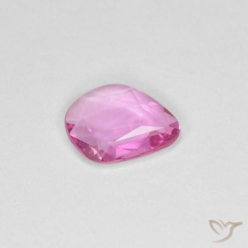 Zaffiro Rosa medio naturale da 0.62 ct, Taglio a fantasia, VS