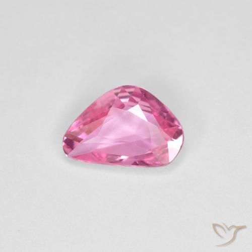 0.75ct Naturale Rosa porpora reale Zaffiro, Taglio a fantasia, VVS-VS