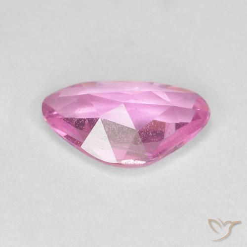 Zaffiro Rosa medio naturale da 0.66 ct, Taglio a fantasia, VS