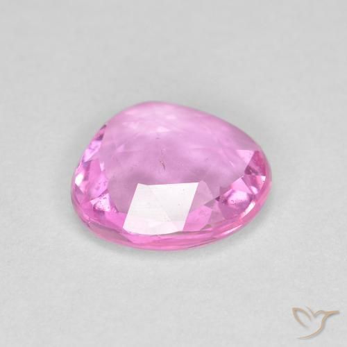 Zaffiro Rosa medio naturale da 0.77 ct, Taglio a fantasia, VS