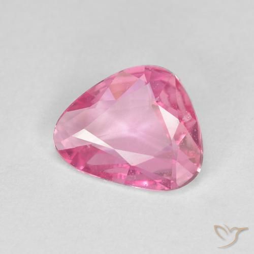 Zaffiro Rosa medio naturale da 0.66 ct, Taglio a fantasia, VS
