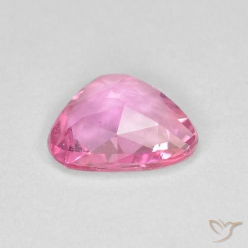 Zaffiro Rosa medio naturale da 0.66 ct, Taglio a fantasia, VS