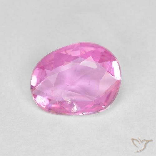 0.64ct Naturale Rosa medio Zaffiro, Taglio a fantasia, VS