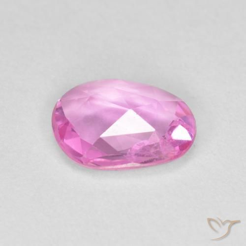 Zaffiro Rosa medio naturale da 0.64 ct, Taglio a fantasia, VS