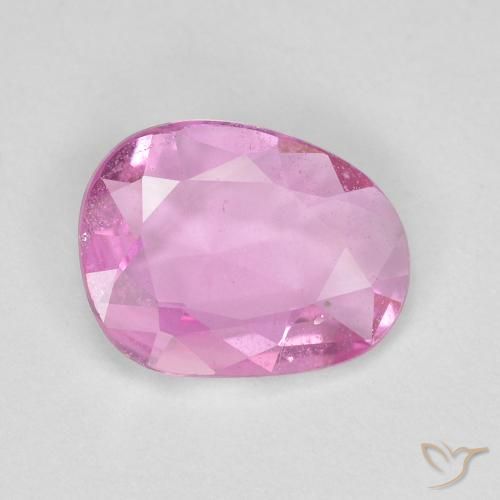 0.81ct Naturale Rosa medio Zaffiro, Taglio a fantasia, VS