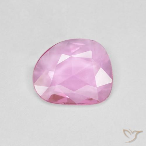 Zaffiro Rosa medio naturale da 0.74 ct, Taglio a fantasia, VS