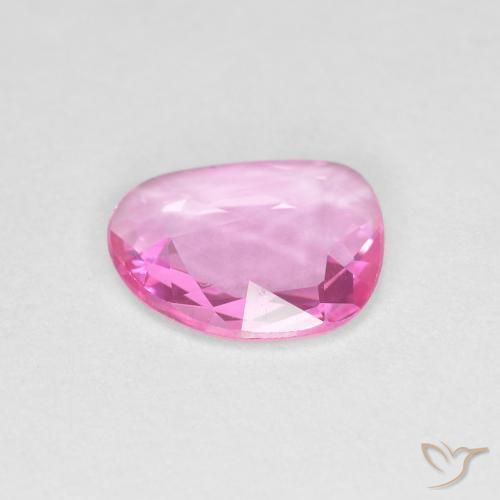 Zaffiro Rosa medio naturale da 0.74 ct, Taglio a fantasia, VS