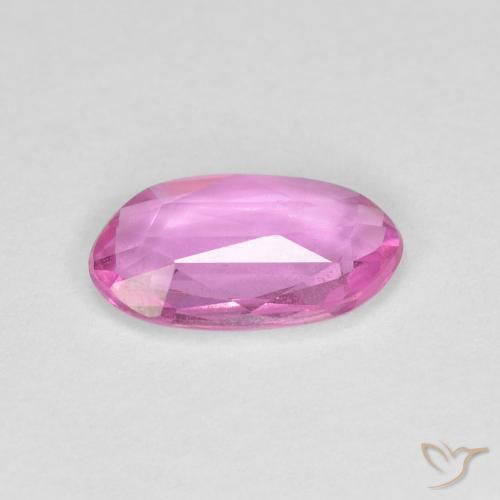 Zaffiro Rosa scuro naturale da 0.87 ct, Taglio a fantasia, VS