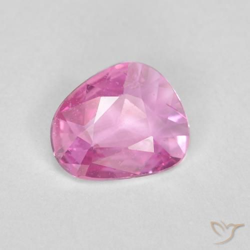 Zaffiro Rosa medio naturale da 0.57 ct, Taglio a fantasia, VS