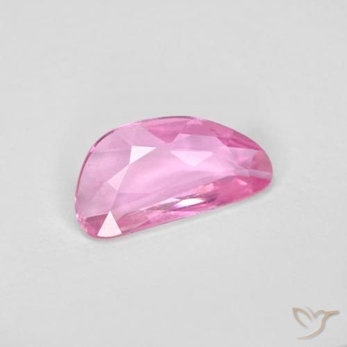 Zaffiro Rosa porpora reale naturale da 0.73 ct, Taglio a fantasia, VS