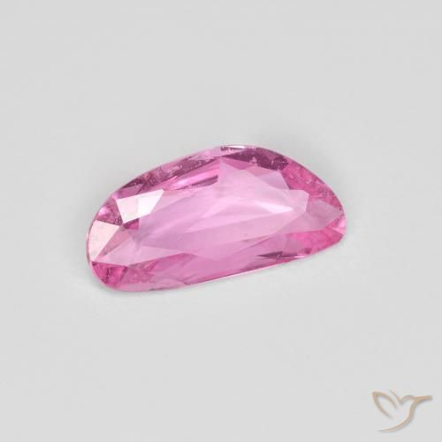 Zaffiro Rosa porpora reale naturale da 0.85 ct, Taglio a fantasia, VS