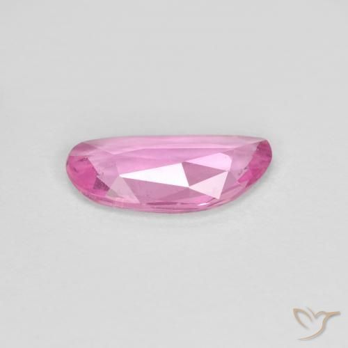 Zaffiro Rosa porpora reale naturale da 0.85 ct, Taglio a fantasia, VS