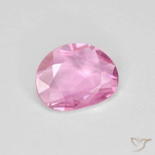 0.67ct Naturale Rosa intenso Zaffiro, Taglio a fantasia, VS