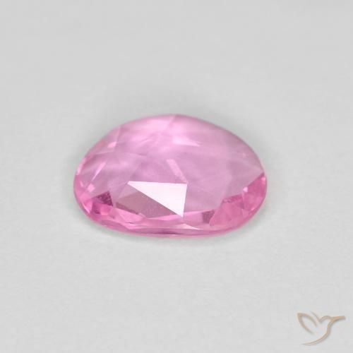 Zaffiro Rosa intenso naturale da 0.67 ct, Taglio a fantasia, VS