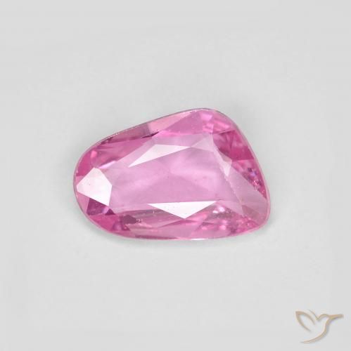 0.64ct Naturale Rosa intenso Zaffiro, Taglio a fantasia, VS