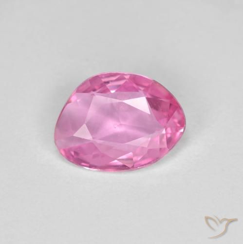 0.80ct Naturale Rosa intenso Zaffiro, Taglio a fantasia, VVS-VS