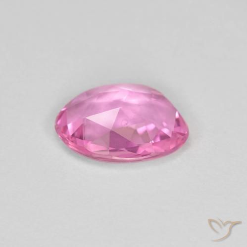 Zaffiro Rosa intenso naturale da 0.80 ct, Taglio a fantasia, VVS-VS