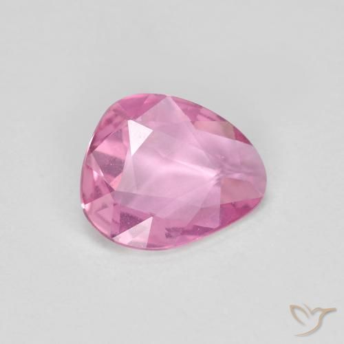 Zaffiro Rosa medio naturale da 0.63 ct, Taglio a fantasia, VVS-VS