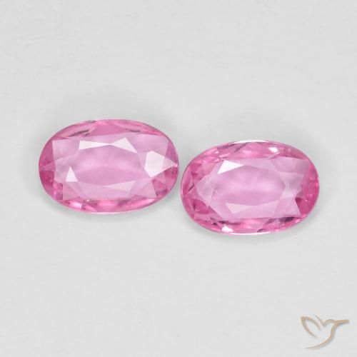 0.90ctw Naturale Rosa medio Zaffiro, Ovale, VS