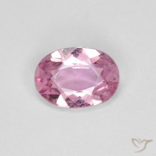 Zaffiro Rosa Molto Chiaro naturale da 0.75 ct, Ovale, VS