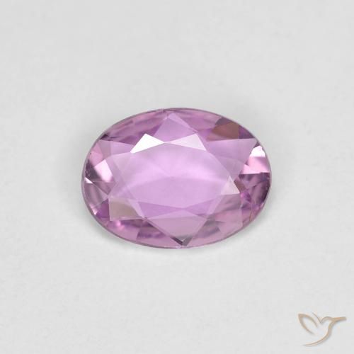 0.51ct Naturale Viola medio-chiaro Zaffiro, Ovale, VVS-VS