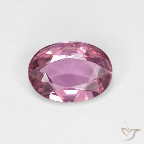 0.86ct Naturale Magenta chiaro Zaffiro, Ovale, VVS-VS