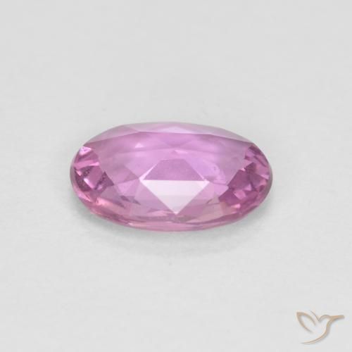 Zaffiro Viola chiaro naturale da 0.71 ct, Ovale, VS