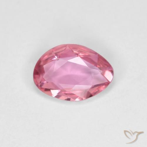 0.65ct Naturale Rosa hot Zaffiro, Taglio a fantasia, VVS