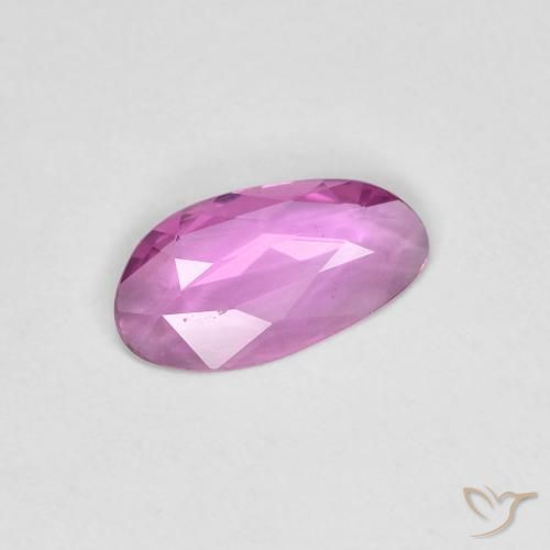 Zaffiro Rosa violetto naturale da 0.69 ct, Taglio a fantasia, VVS