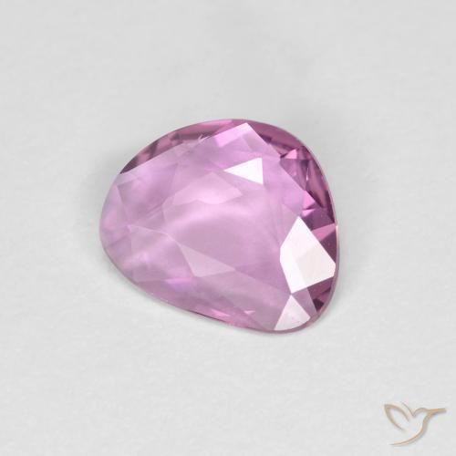 Zaffiro Rosa violetto naturale da 0.76 ct, Taglio a fantasia, VVS