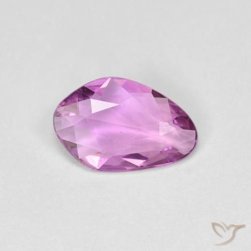 0.66ct Naturale Viola medio-scuro Zaffiro, Taglio a fantasia, VS