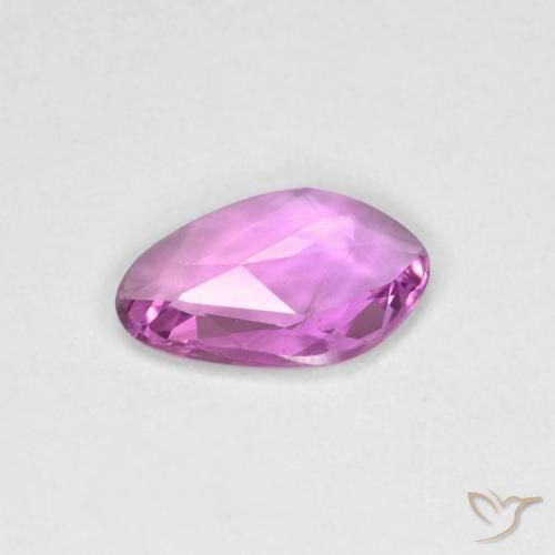 Zaffiro Viola medio-scuro naturale da 0.66 ct, Taglio a fantasia, VS