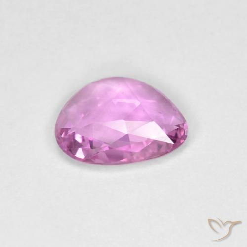 Zaffiro Rosa violetto naturale da 0.66 ct, Taglio a fantasia, VS