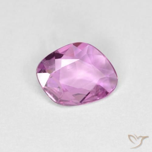 Zaffiro Viola Rosato Intenso naturale da 0.72 ct, Taglio a fantasia, VS