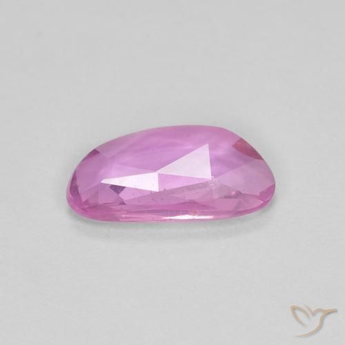 Zaffiro Viola Rosato Intenso naturale da 0.67 ct, Taglio a fantasia, VS