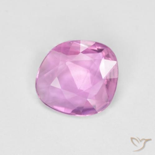 Zaffiro Rosa violetto naturale da 0.77 ct, Taglio a fantasia, VS