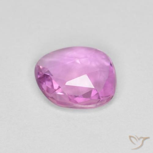 Zaffiro Rosa violetto naturale da 0.77 ct, Taglio a fantasia, VS