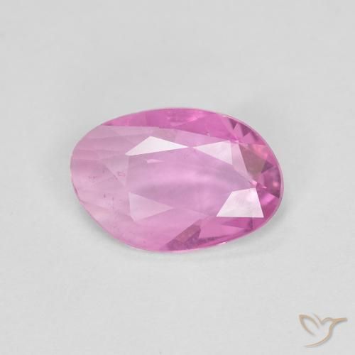 0.64ct Naturale Rosa medio Zaffiro, Taglio a fantasia, VS