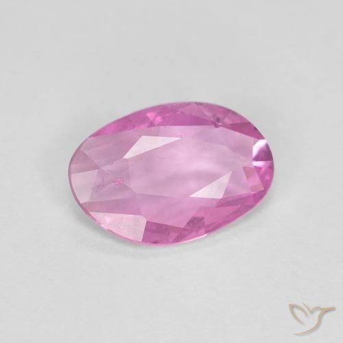 Zaffiro Rosa medio naturale da 0.64 ct, Taglio a fantasia, VS