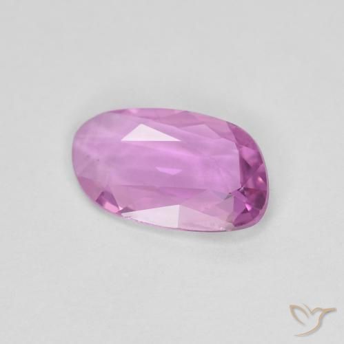 Zaffiro Viola Rosato Intenso naturale da 0.58 ct, Taglio a fantasia, VS